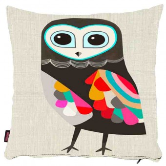 Baykuş Yastık Kılıfı-44